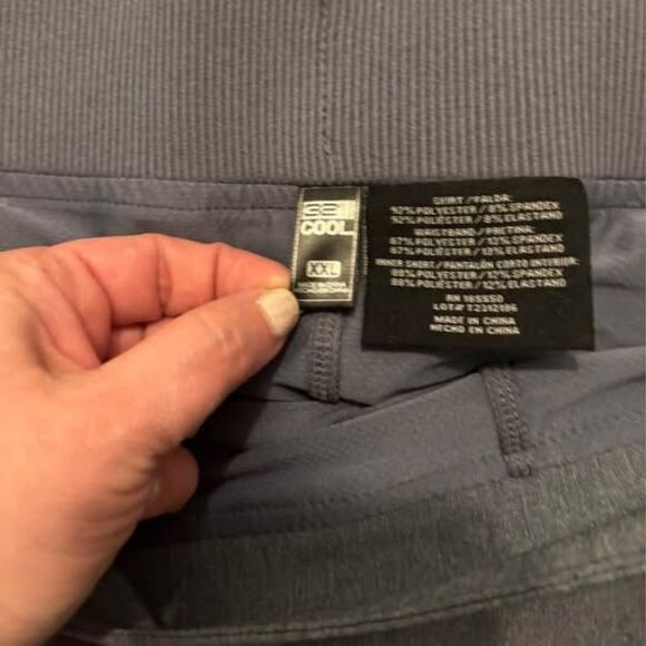 Gray women’s skort size XXL by 32 degrees lightweight pockets - Picture 3 of 6